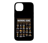 Custodia per iPhone 14 Plus Segnali di avvertimento - Auto Mechanic Car Guy Garage Life