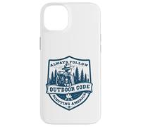 Custodia per iPhone 14 Plus Segui sempre il codice outdoor Retro Scouting Sostenibilità