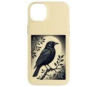 Custodia per iPhone 14 Plus Sentinella della solitudine Il corvo