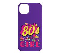 Custodia per iPhone 14 Plus Serata Anni 80 Ragazza degli Eighties Nostalgia Retrò 1980