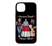 Custodia per iPhone 14 Plus Sexy americano sollevato Monaco Blood Heritage