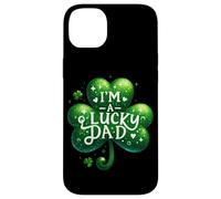 Custodia per iPhone 14 Plus Shamrock Saint Irish Patrick Clover Dad Lucky Holiday