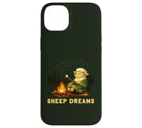 Custodia per iPhone 14 Plus Sheep Dreams - Campfire Marshmallow Camping