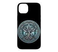 Custodia per iPhone 14 Plus Simbolo della strega Wicca Wiccan Capodanno pagano Benedetto Samhain
