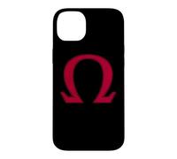 Custodia per iPhone 14 Plus SIMBOLO OMEGA ALFABETO GRECO MITOLOGIA FRATERNITÀ SORORITÀ