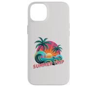 Custodia per iPhone 14 Plus Simpatico VIAGGIO ESTIVO Tutte le ragazze Vacanze Che succede Spiagge Famiglia