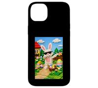 Custodia per iPhone 14 Plus Six Seven 6-7 Easter Day Ragazzi Bambini Dabbing Bunny 67 Meme