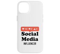 Custodia per iPhone 14 Plus Social Media Influencer Semplice Costume di Halloween Sogno Lavoro