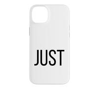 Custodia per iPhone 14 Plus Solo una parola aggettivo semplice costume di Halloween