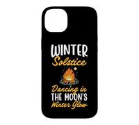 Custodia per iPhone 14 Plus Solstizio d'inverno che balla nel bagliore invernale della luna