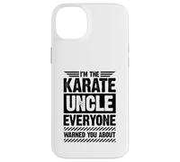 Custodia per iPhone 14 Plus Sono lo zio del karate che tutti ti hanno avvertito