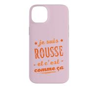 Custodia per iPhone 14 Plus Sono Rossa ed è così Donna Capelli Umorismo