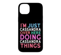 Custodia per iPhone 14 Plus Sono solo Cassandra qui a fare il nome di Cassandra Things