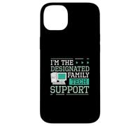 Custodia per iPhone 14 Plus Sono The Designated Family Tech Support Funny Computer Nerds