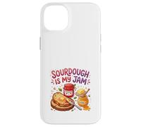 Custodia per iPhone 14 Plus Sourdough Is My Jam Funny Baking for Women Bakers Moms