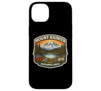 Custodia per iPhone 14 Plus Souvenir del Parco Nazionale del Monte Rainier Memorabilia di Washington