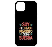 Custodia per iPhone 14 Plus Soy El Hijo Favorito Divertente Detto Colorato Gradiente