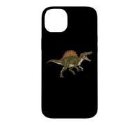 Custodia per iPhone 14 Plus Spinosauro Illustrazione Dinosauro Bambini