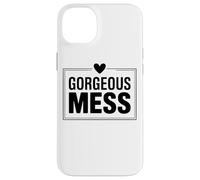 Custodia per iPhone 14 Plus Splendida Mess Divertente Self Love Chaos Citazione