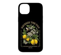 Custodia per iPhone 14 Plus Squeeze The Day Vintage Lemon Bee Botanico Summer Fruit