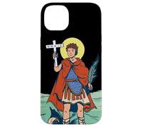 Custodia per iPhone 14 Plus St Expeditus Expedite Expedito Hodie Cattolico Saint Spartan