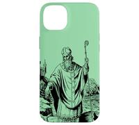 Custodia per iPhone 14 Plus St Patrick Catholic Saint Patricks Day Snakes Irlanda
