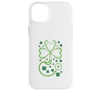 Custodia per iPhone 14 Plus St Patrick's Day Nurse Doctor Stethoscope Shamrock RN MD