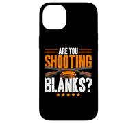 Custodia per iPhone 14 Plus Stai sparando spazi vuoti Clay Pigeon Trap Shooting Skeet Men