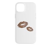 Custodia per iPhone 14 Plus Stampa leopardata Labbra Graphic Bold Cheetah Bocca Bacio Donna