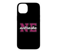 Custodia per iPhone 14 Plus Stampa leopardata vintage del New England Game-Day