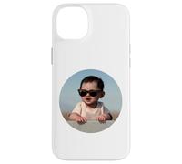 Custodia per iPhone 14 Plus Star del cinema bambino che indossa occhiali da sole Summer Vibes Design
