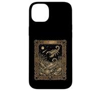 Custodia per iPhone 14 Plus Stile carta dei tarocchi astrologia dello zodiaco dello Scorpione