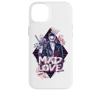 Custodia per iPhone 14 Plus Suicide Squad Harley Quinn & Joker Mad Love