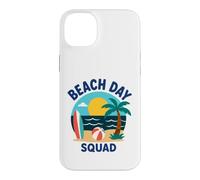 Custodia per iPhone 14 Plus Summer Ocean Vacation Funny Beach Day Squad