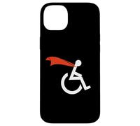 Custodia per iPhone 14 Plus Supereroe sedia a rotelle