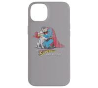 Custodia per iPhone 14 Plus Superman and His Dog