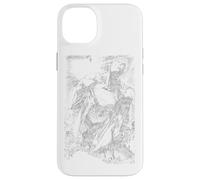 Custodia per iPhone 14 Plus Superman Exploding Space Sketch