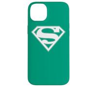 Custodia per iPhone 14 Plus Superman Green & White Shield