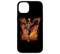 Custodia per iPhone 14 Plus Superman Through the Fire