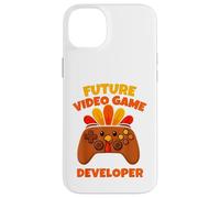 Custodia per iPhone 14 Plus Sviluppatore di videogiochi Future Thanksgiving Gaming Fun Boy Kid