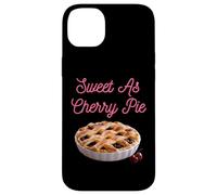 Custodia per iPhone 14 Plus Sweet As Cherry Cream Pie Divertente sarcastico ciliegie detti