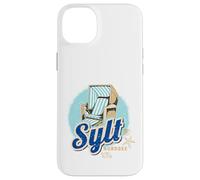 Custodia per iPhone 14 Plus Sylt Mare del Nord Germania Isola Sedia spiaggia Souvenir