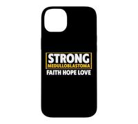 Custodia per iPhone 14 Plus T-shirt forte della consapevolezza del medulloblastoma - Medulloblastoma