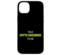Custodia per iPhone 14 Plus Talk Cryptic Cryptic Crossword To Me - Puzzle divertente