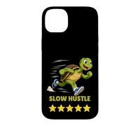 Custodia per iPhone 14 Plus Tartaruga in esecuzione Slow Hustle 5 stelle