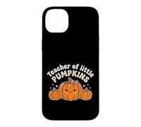 Custodia per iPhone 14 Plus Teacher of Little Pumpkins Kawaii Pumpkins