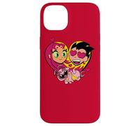 Custodia per iPhone 14 Plus Teen Titans Go! Starfire and Robin