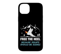 Custodia per iPhone 14 Plus Telemark Skiing Squats Should Be Scenic