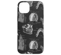 Custodia per iPhone 14 Plus Tema Dentale Vintage Denti Umani Anatomia Grafica