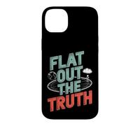 Custodia per iPhone 14 Plus Teoria della cospirazione della terra piatta - Appiattire la verità